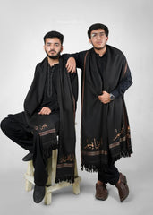 Personalized printed name shawls for Men