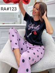 Night Suits – Soft Jersey Fabric (Design 14)