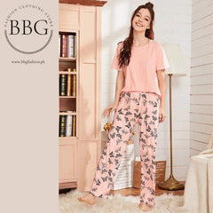 Night Suits – Soft Jersey Fabric (Design 19)