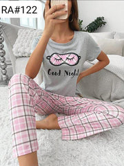 Night Suits – Soft Jersey Fabric (Design 41)