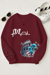 women's classic crew neck sweatshirt
