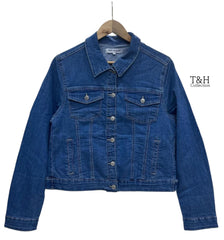 Ladies Pure Denim Jacket – Classic & Timeless Style