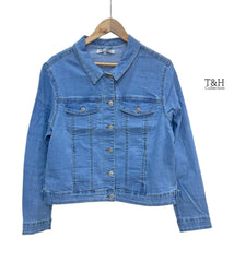 Ladies Pure Denim Jacket – Classic & Timeless Style