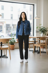 Ladies Pure Denim Jacket – Classic & Timeless Style