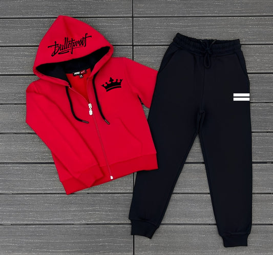 Kids Zipper Hoodie & Trouser Set 👕👖
