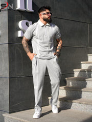 STRIPE ZIP STYLE TRACKSUIT