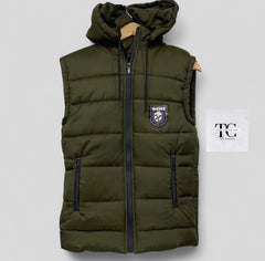 Premium Sleeveless Puffer Jacket – Lightweight Parachute Fabric | Stylish & Warm Winter Wear