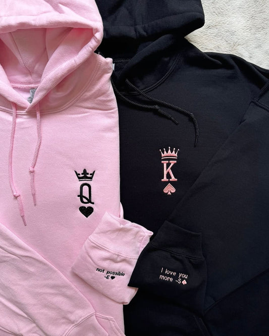 Customised Hoodie – Made For You (COLOURS AVAILABLE)