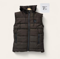Premium Sleeveless Puffer Jacket – Lightweight Parachute Fabric | Stylish & Warm Winter Wear