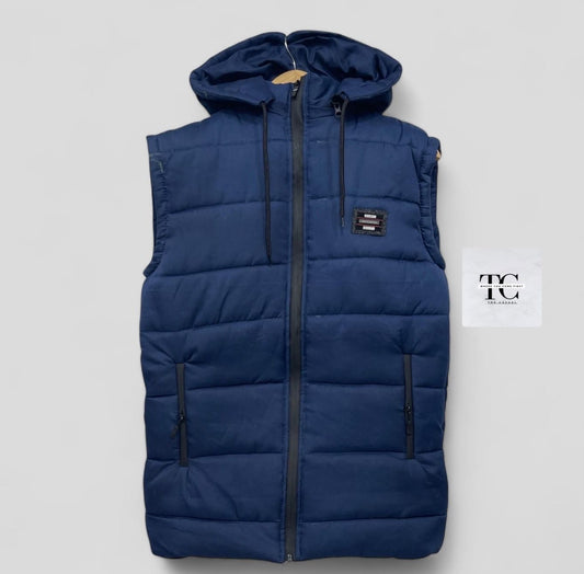 Premium Sleeveless Puffer Jacket – Lightweight Parachute Fabric | Stylish & Warm Winter Wear