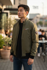 Sweat Leather Jacket (imported China)