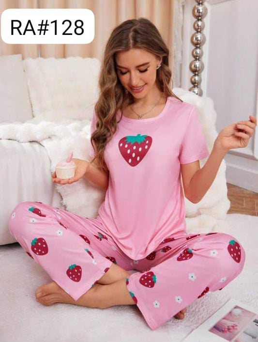 Night Suits – Soft Jersey Fabric (Design 9)