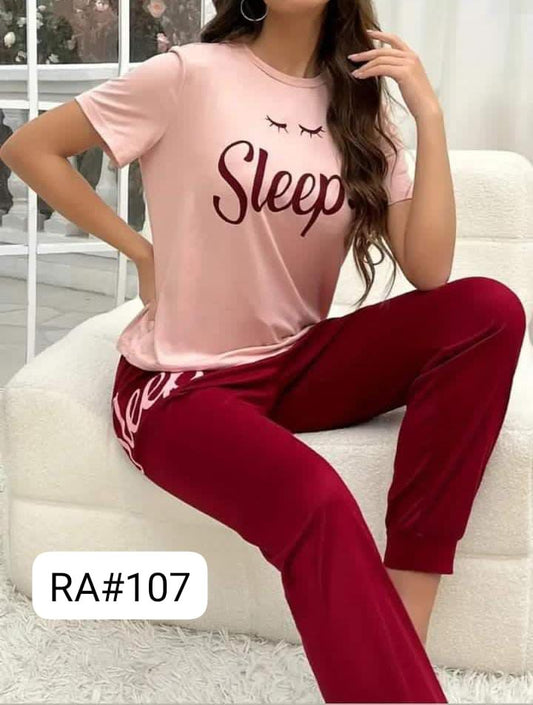 Night Suits – Soft Jersey Fabric (Design 12)