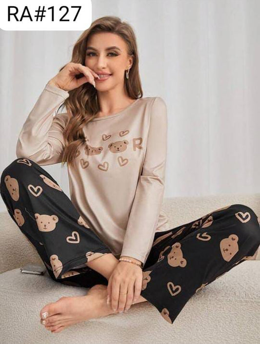 Night Suits – Soft Jersey Fabric (Design 18)