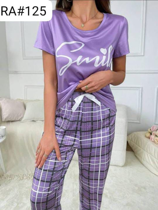 Night Suits – Soft Jersey Fabric (Design 20)