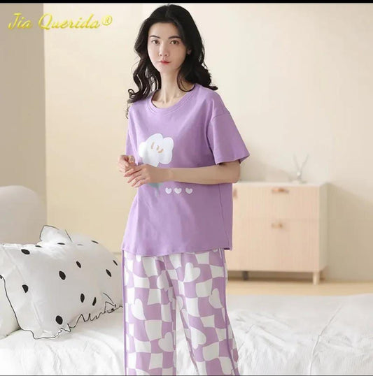 Night Suits – Soft Jersey Fabric (Design 26)