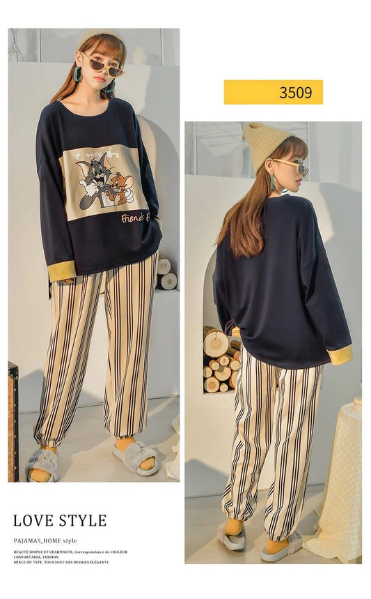 Night Suits – Soft Jersey Fabric (Design 33)