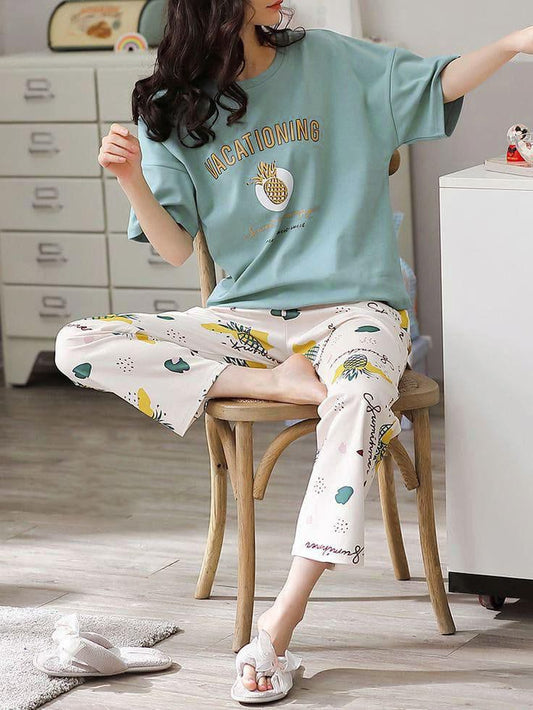 Night Suits – Soft Jersey Fabric (Design 35)