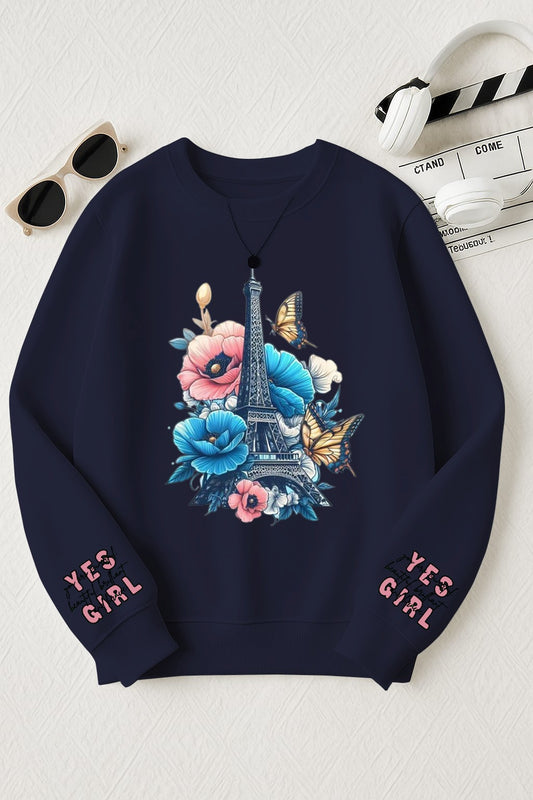 women's classic crew neck sweatshirt