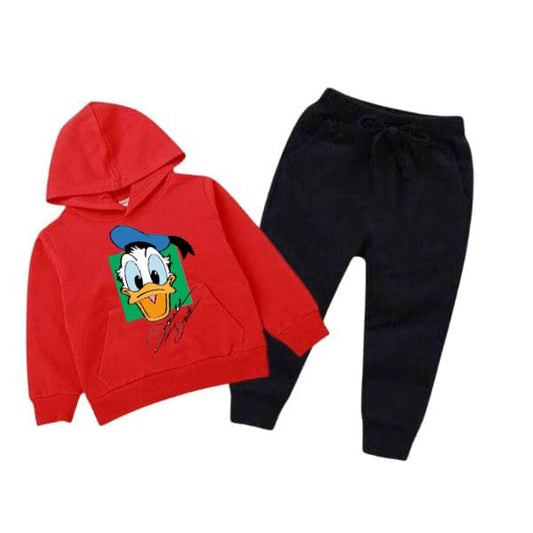 Kids Winter Printed Tracksuit – Warm & Cozy Style