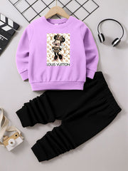 Kids Sweatshirt & Trouser Set 🧒👕👖