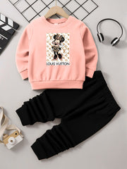 Kids Sweatshirt & Trouser Set 🧒👕👖