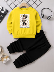 Kids Sweatshirt & Trouser Set 🧒👕👖