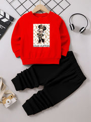 Kids Sweatshirt & Trouser Set 🧒👕👖