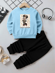 Kids Sweatshirt & Trouser Set 🧒👕👖