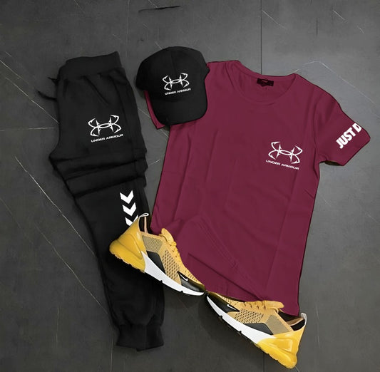 Printed Track Suit with Cap (Men &amp; Boys)