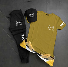 Printed Track Suit with Cap (Men &amp; Boys)