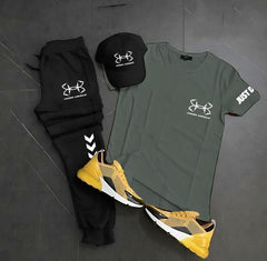 Printed Track Suit with Cap (Men &amp; Boys)