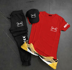 Printed Track Suit with Cap (Men &amp; Boys)