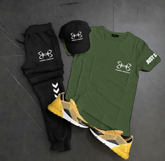 Printed Track Suit with Cap (Men &amp; Boys)