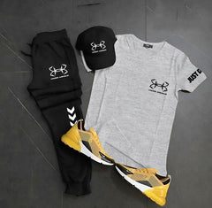 Printed Track Suit with Cap (Men &amp; Boys)