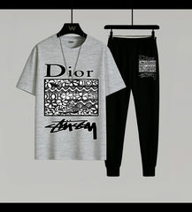 DIOR Printed Track Suit – Men &amp; Boys