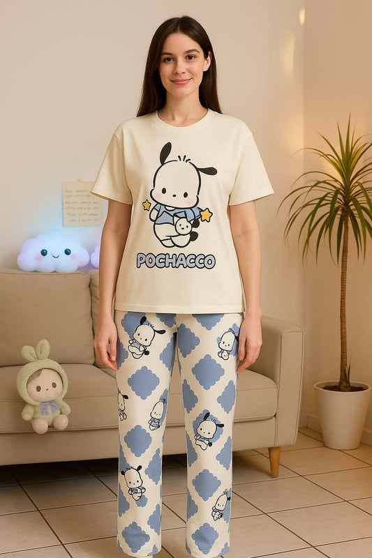 Night Suits – Soft Jersey Fabric (Design 5)