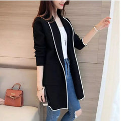 Casual Long Fleece Coat for Women