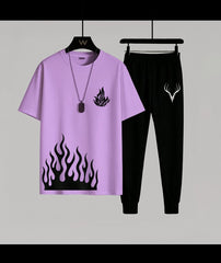 Flame printed tracksuit ( Design 2)