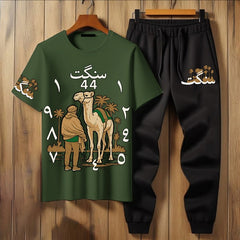 Flame printed tracksuit ( Design 3)
