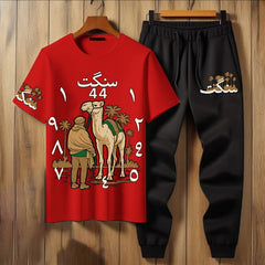 Flame printed tracksuit ( Design 3)