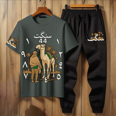 Flame printed tracksuit ( Design 3)