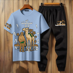 Flame printed tracksuit ( Design 3)