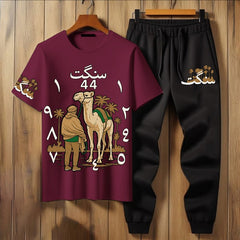 Flame printed tracksuit ( Design 3)