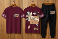 Flame printed tracksuit ( Design 4)