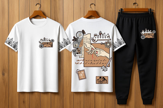 Flame printed tracksuit ( Design 4)