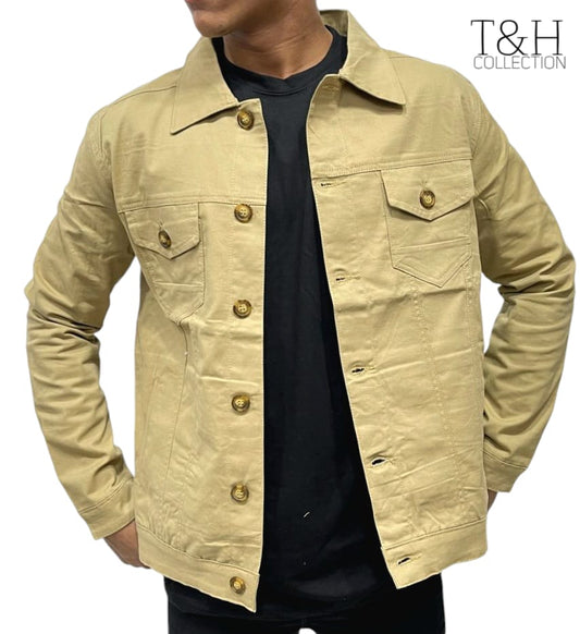 Gents Cotton Denim Jacket – Full Stretchable Comfort