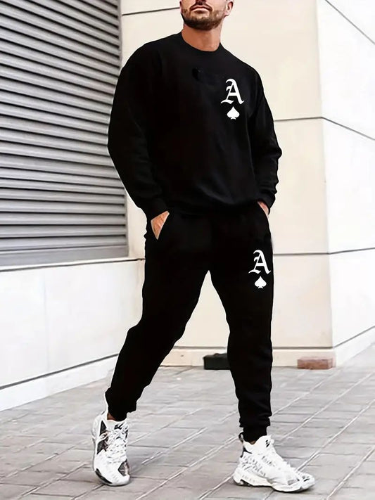 Custom Men’s T Shirt and Trouser Tracksuit (Colour Available)