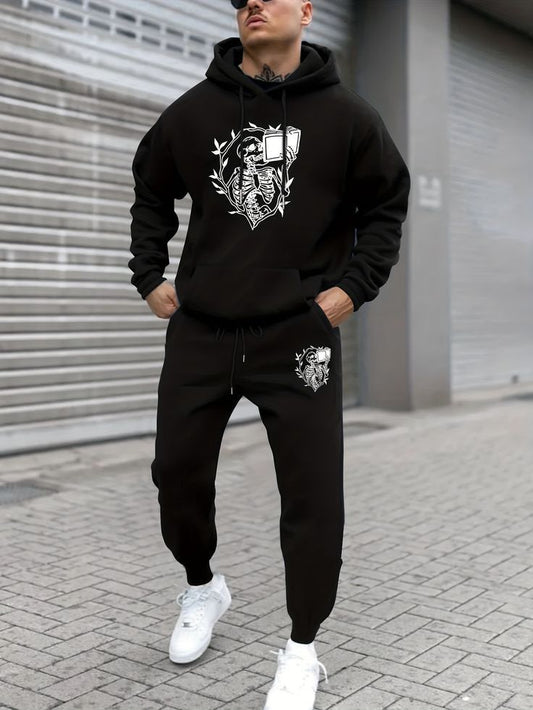 Custom Men’s Hoodie and Trouser Tracksuit (Colour Available)